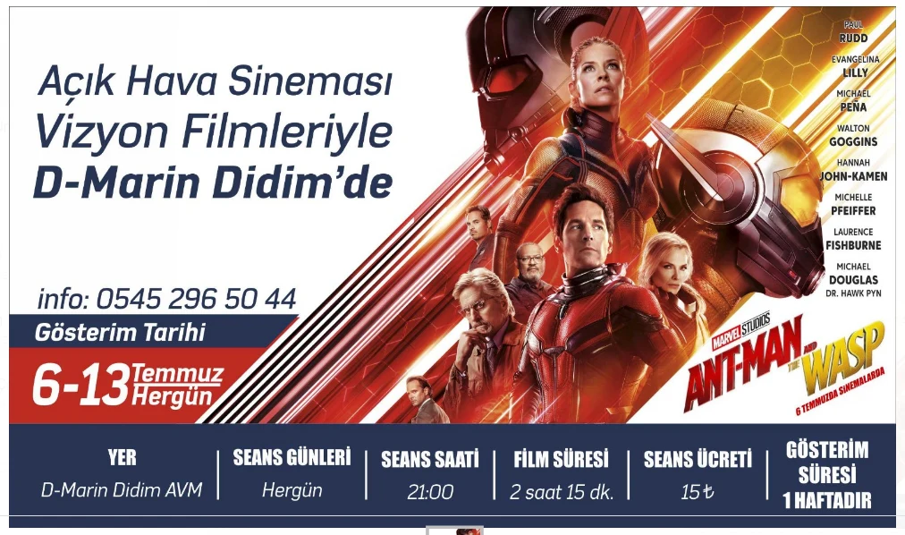 D-MARİN AÇIK HAVA SİNEMASI