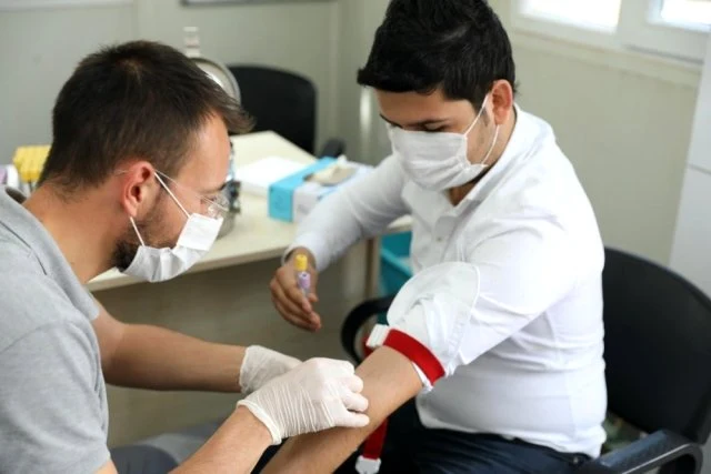 Didim Belediyesi personeli sağlık kontrolünden geçti.