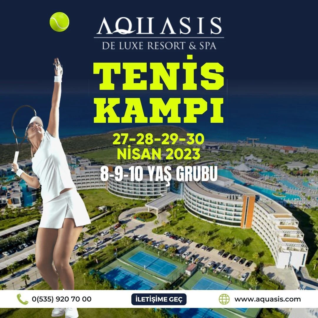 Didim'de 4 Günlük Tenis Kampı Yoğun İlgi Gördü