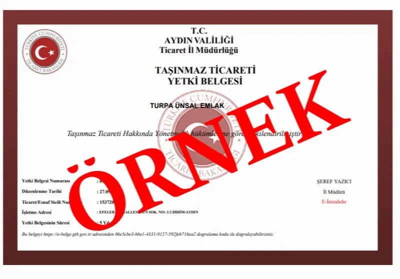 Taşınmaz Ticareti Hakkında Yönetmelik 5 Aralık 2019 da Başlıyor