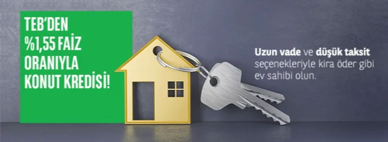 TEB'de Konut Kredisi Kampanyası