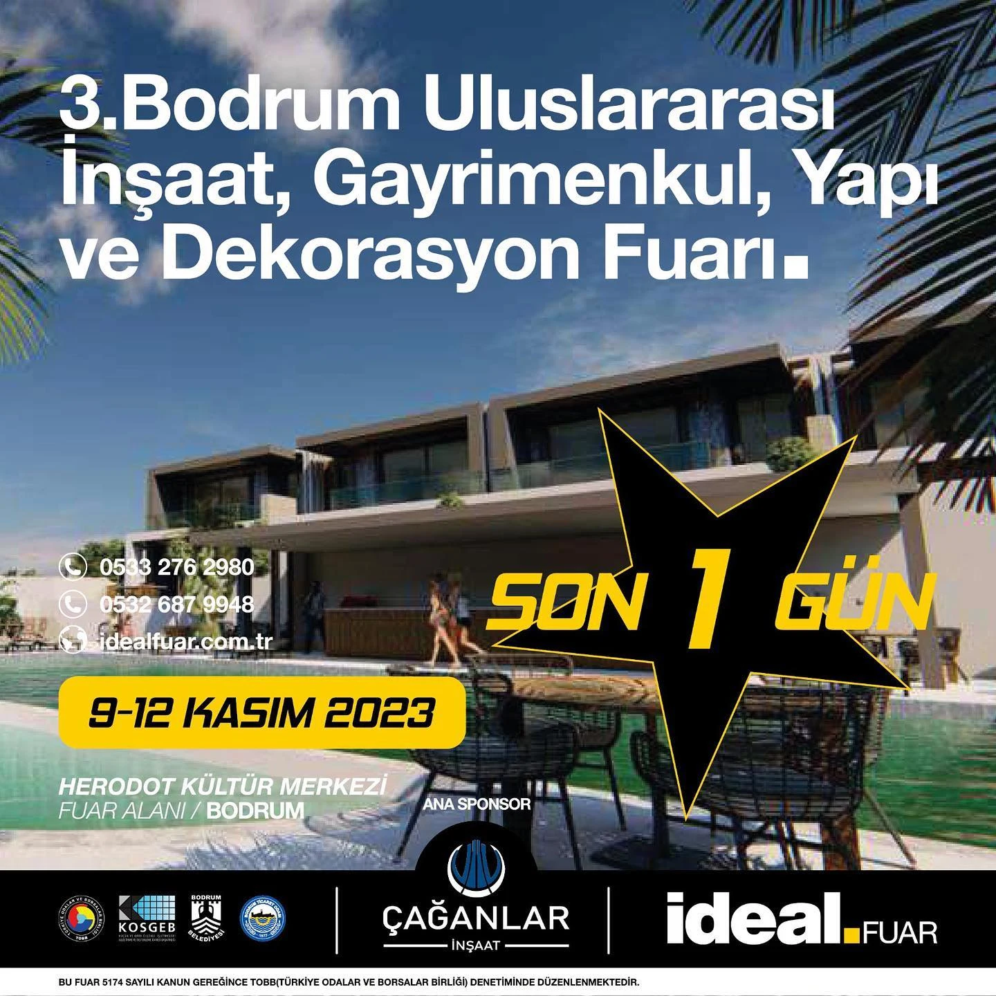 Bodrum'da 3. Uluslararası Gayrimenkul Ve Yatırım Fuarı Etkinliği