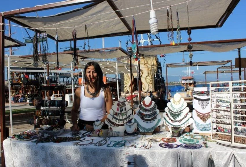 Didim Altınkum'da El Emeği Sergisi