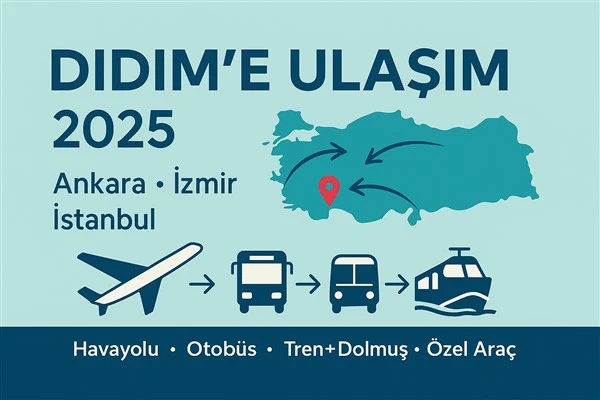 Didim'e Ulaşım - Didim'e Nasıl Gidilir? (2026 Güncel Rehber)