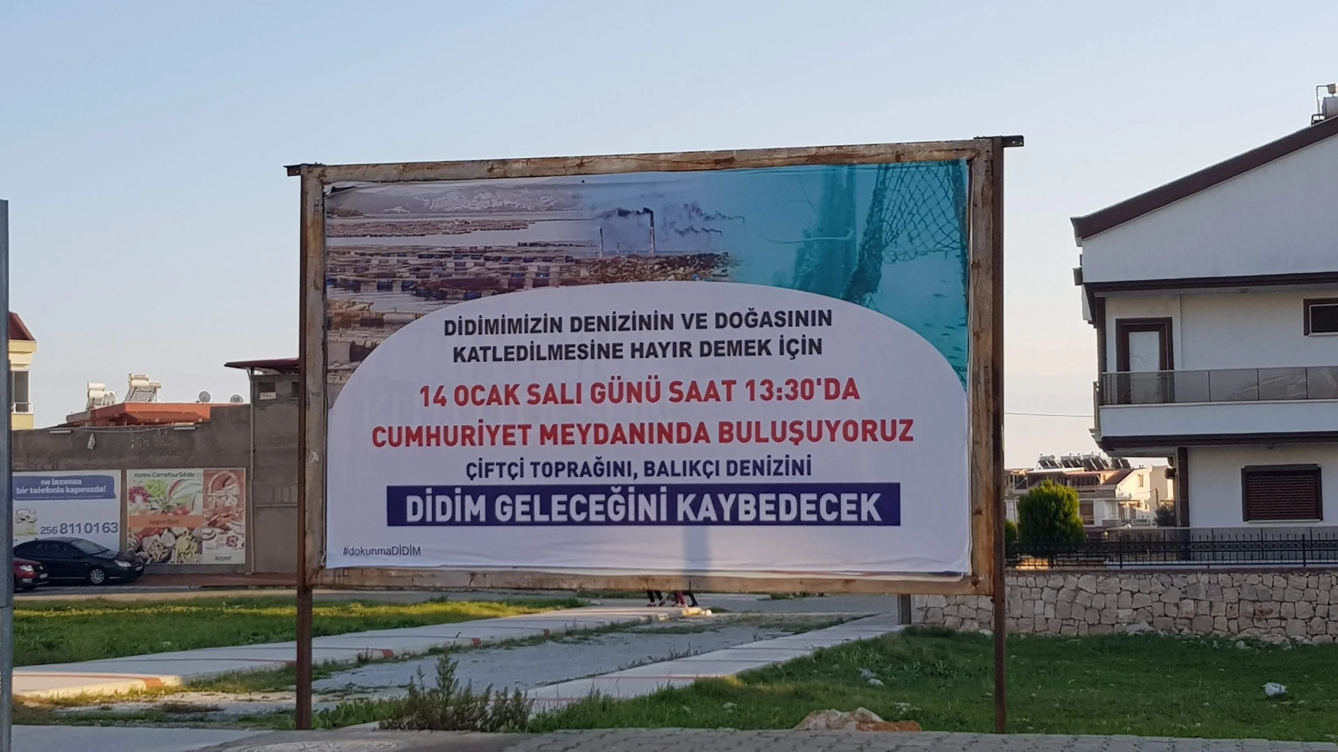 Didimde Çiftçi Toprağını, Balıkçı Denizini Kaybedecek