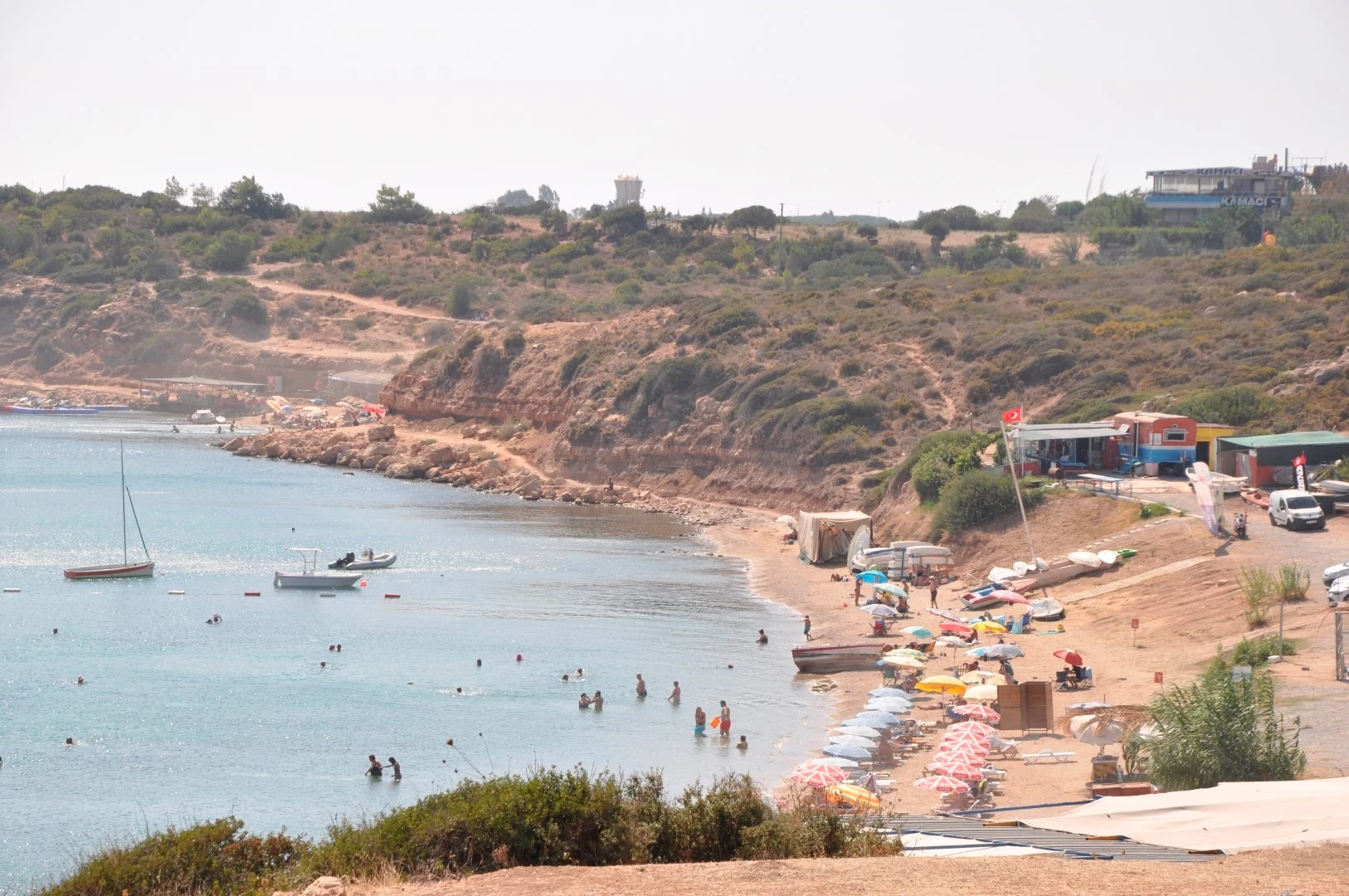 Didim 2. Koy Plajı Sezonun Son yoğunluğu