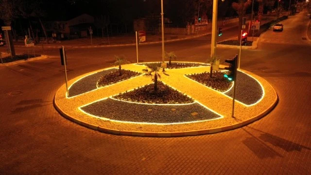 Didim'de Belediye Kavşağı Modern Bir Görünüme Kavuştu
