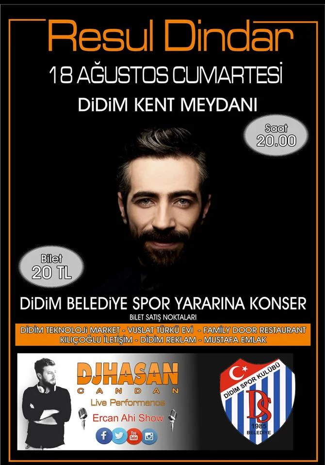 Didimde Resul Dindar Konseri