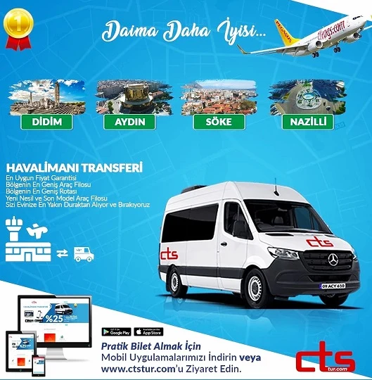 Didim Havalimanı Transfer Saatleri