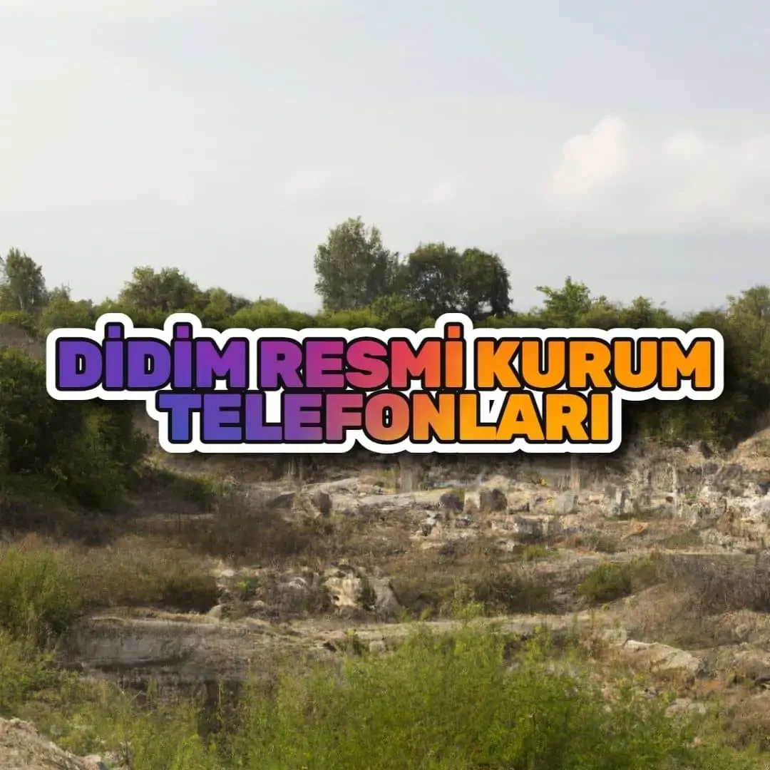 Didim Resmi Kurum Telefonları