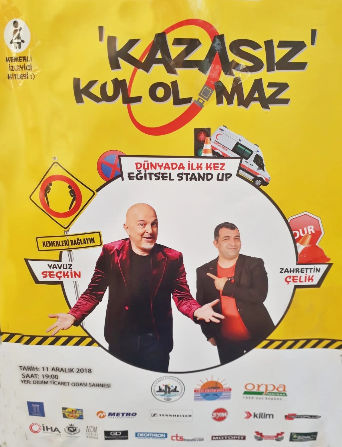 Kazasız Kul Olmaz Adlı Gösterim Didim'de