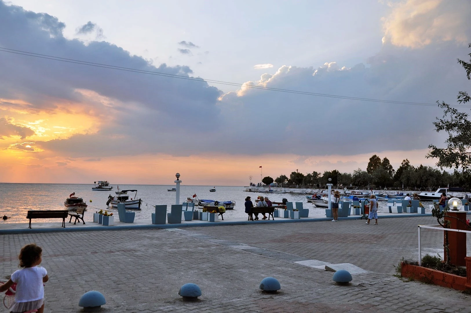 Didim Mavişehirde Gün Batımı.