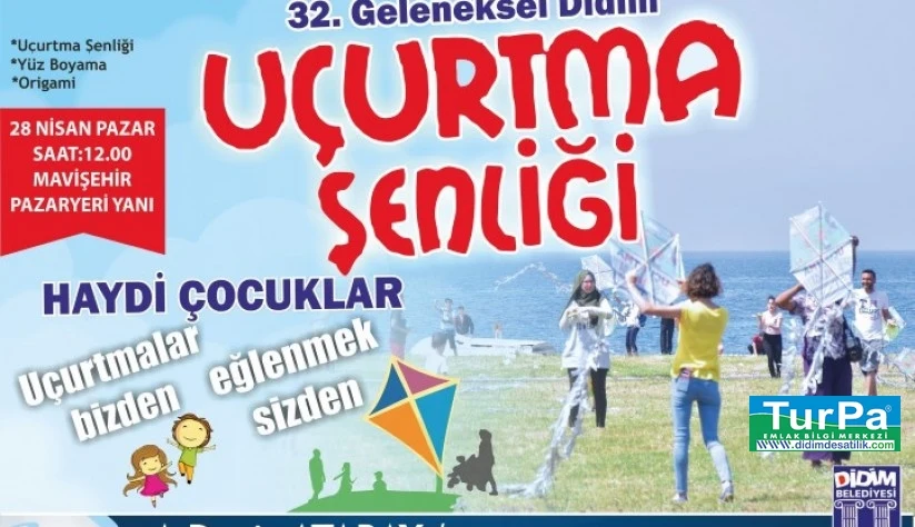Didim’de Uçurtma Şenliği Coşkusu
