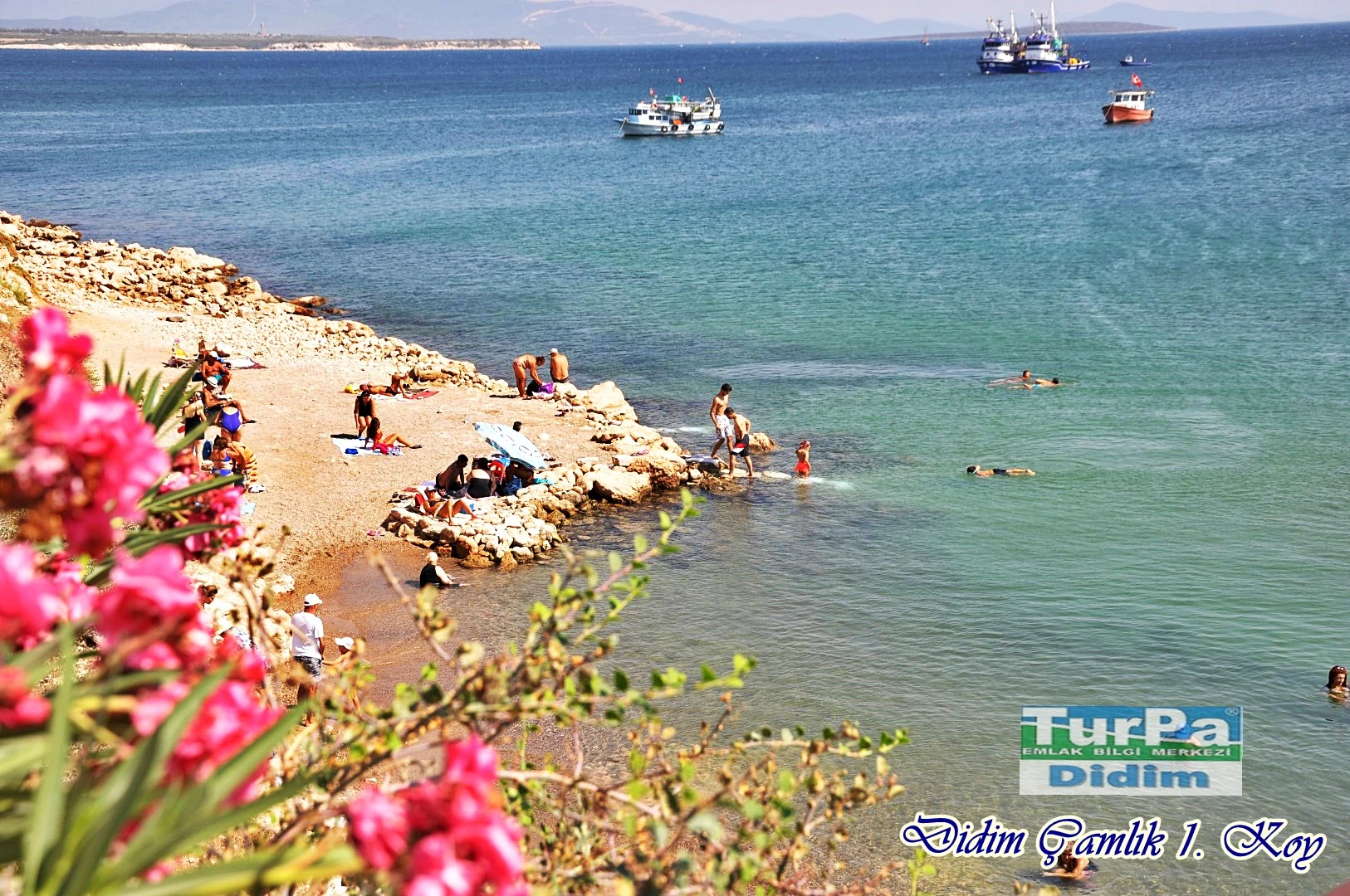 Didim'de 2018 Yaz Sezonu Sonu Plajların Doluluğu Devam Ediyor