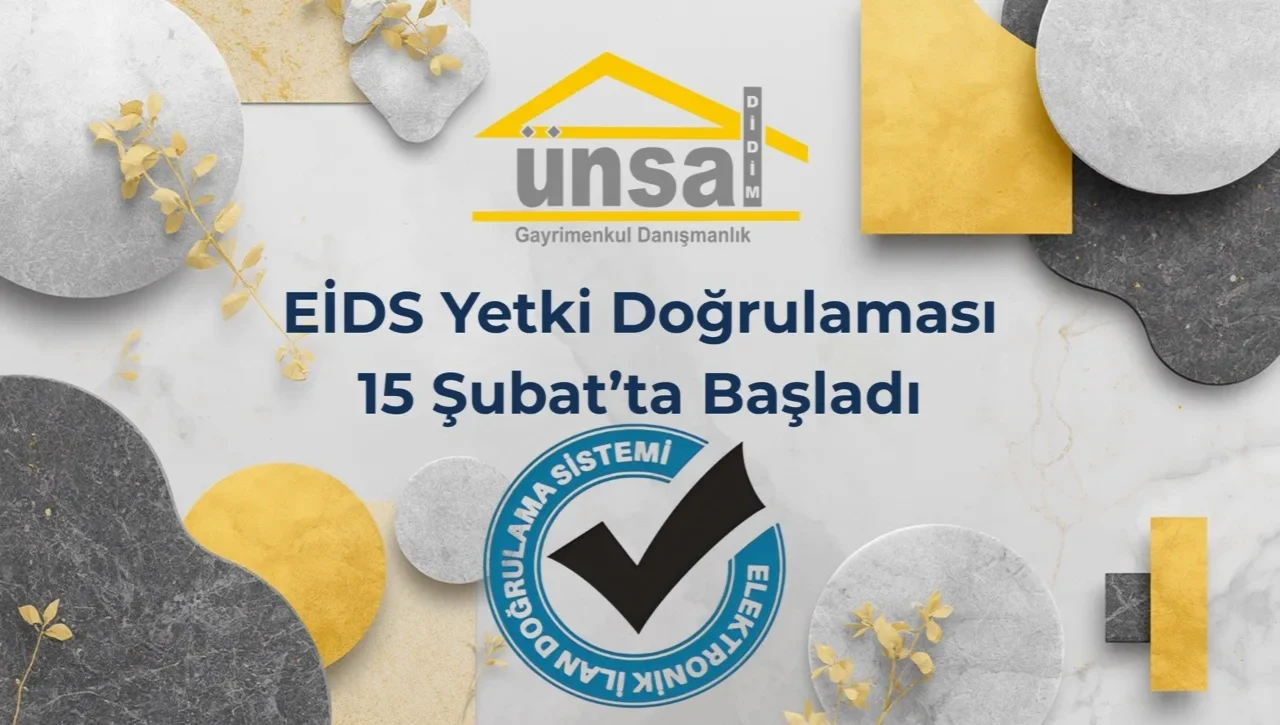 Elektronik İlan Doğrulama Sistemi (EİDS) ile Yetkili İlan Zorunluluğu Başladı.