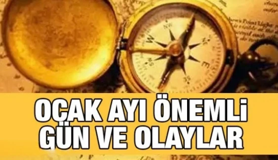 Ocak Ayı Önemli Günler Takvimi