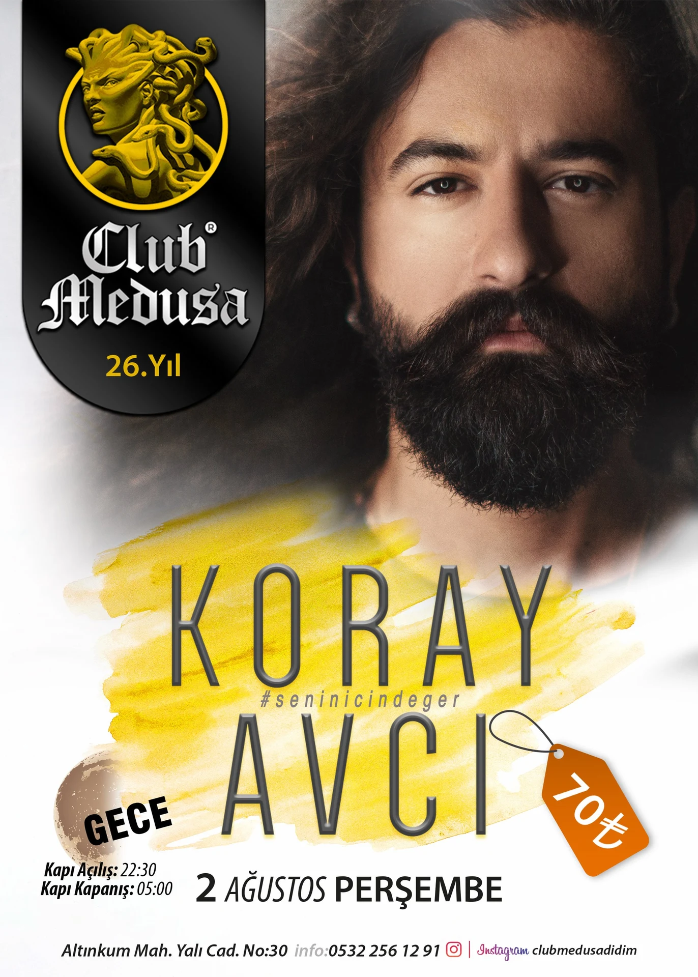 Didim Medusa Beach Clubta Konser Rüzgarı