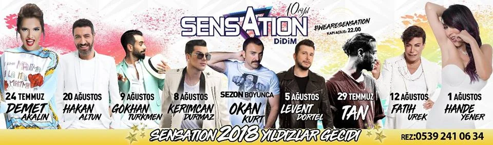 Didim Sensetion Beach Club Konserleri
