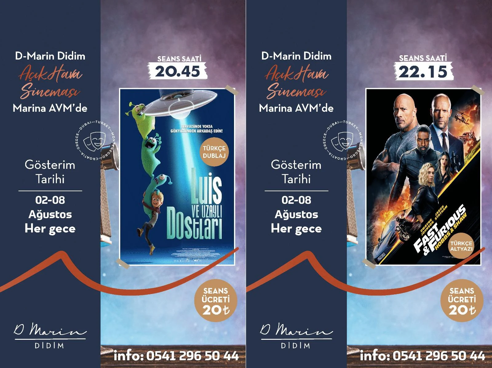 Didim D-marin Açık Hava Sineması