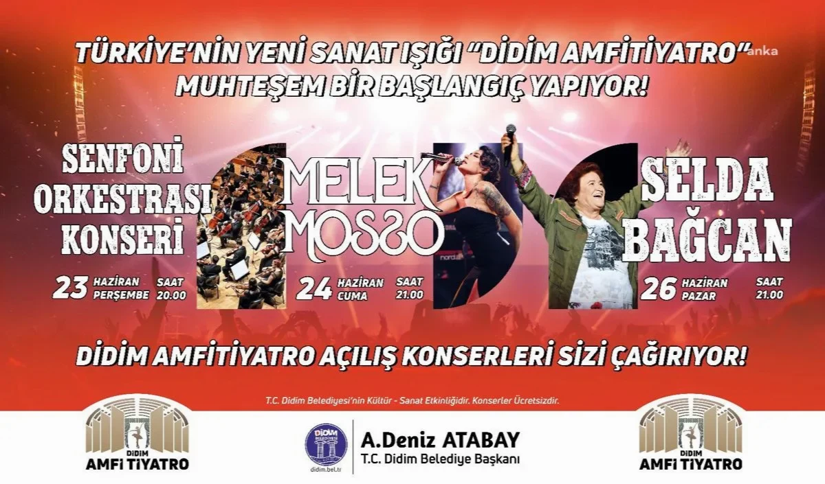 Didim Amfi Tiyatro'nun İlk Haftasında Müzik Rüzgarı