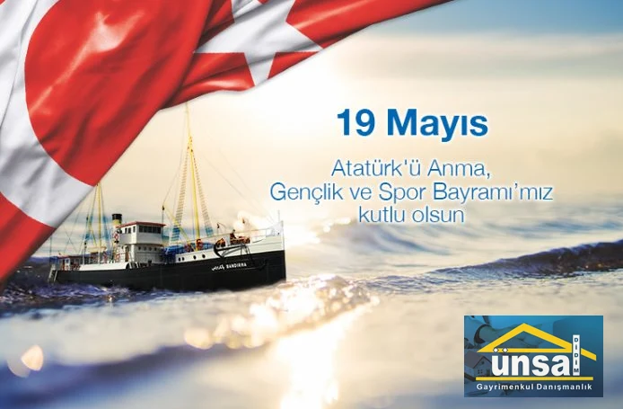 Atatürk’ü Anma, Gençlik ve Spor Bayramımız Kutlu Olsun