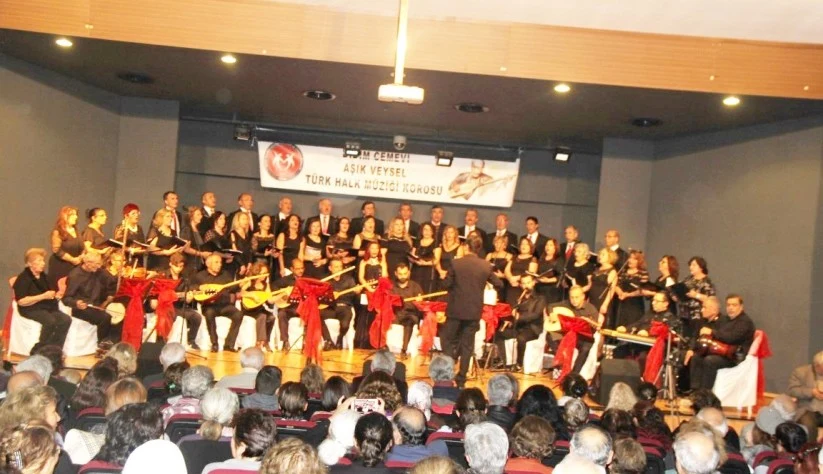 Aşık Veysel Korosu Konsere Hazırlanıyor