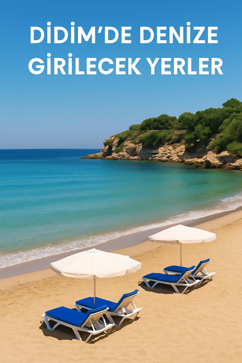 Didim’de Denize Girilecek Yerler – 2025 Güncel Koy ve Plaj Rehberi
