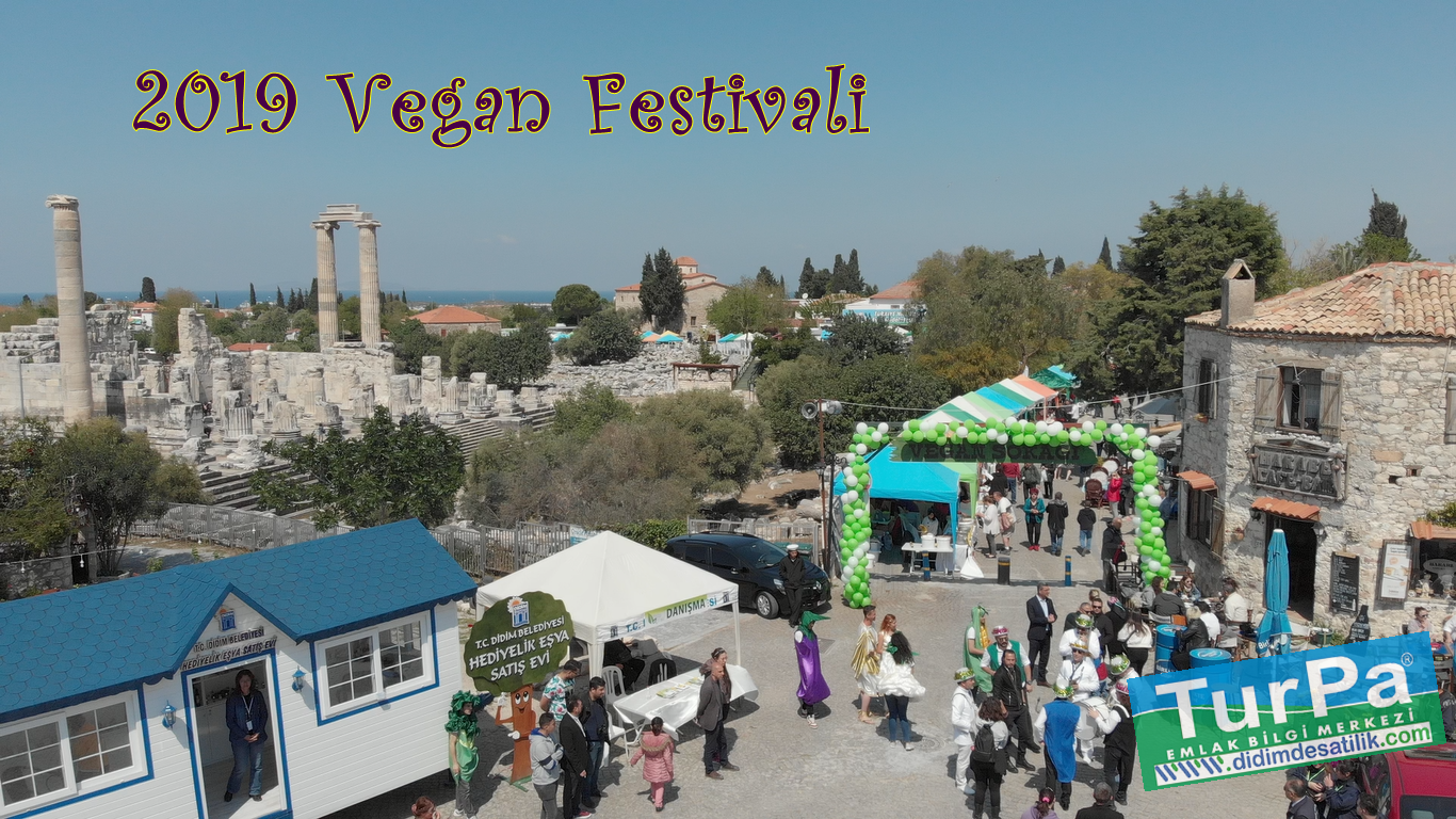 Didim’de Vegan Festivali Renkli Görüntülerle Başladı